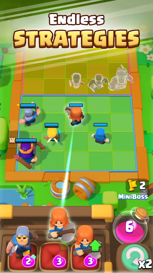 Clash Mini 1.1898.2 Взлом на Андроид