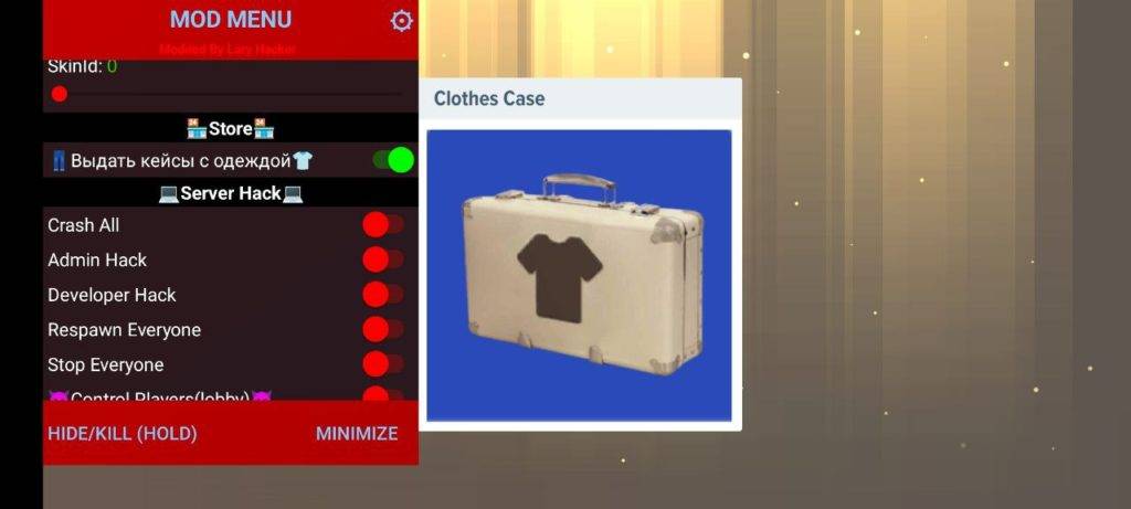 GM Online Mod Menu By LaryHacker
