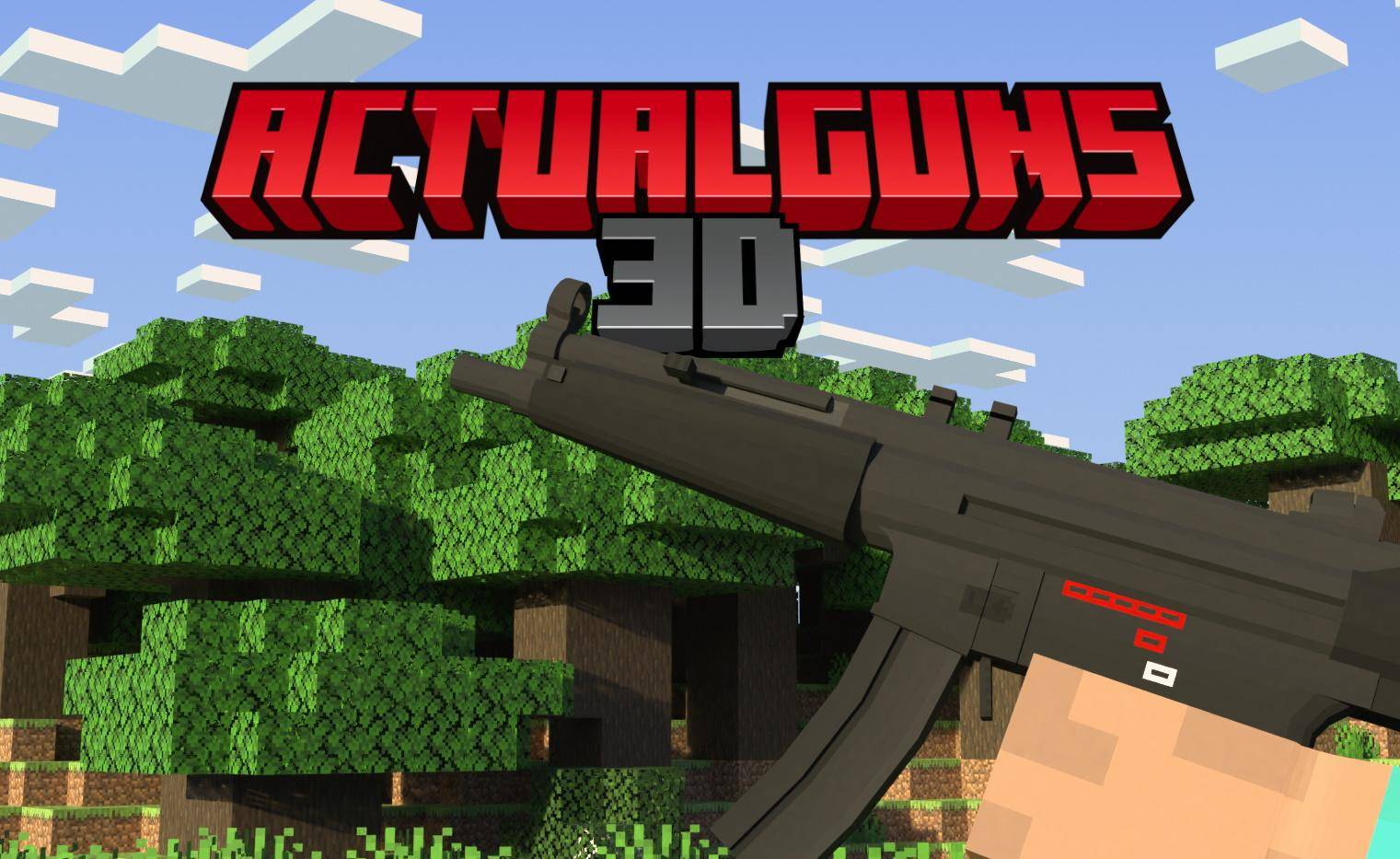 Мод на 3D Оружие для Minecraft PE на Андроид Последняя Версия