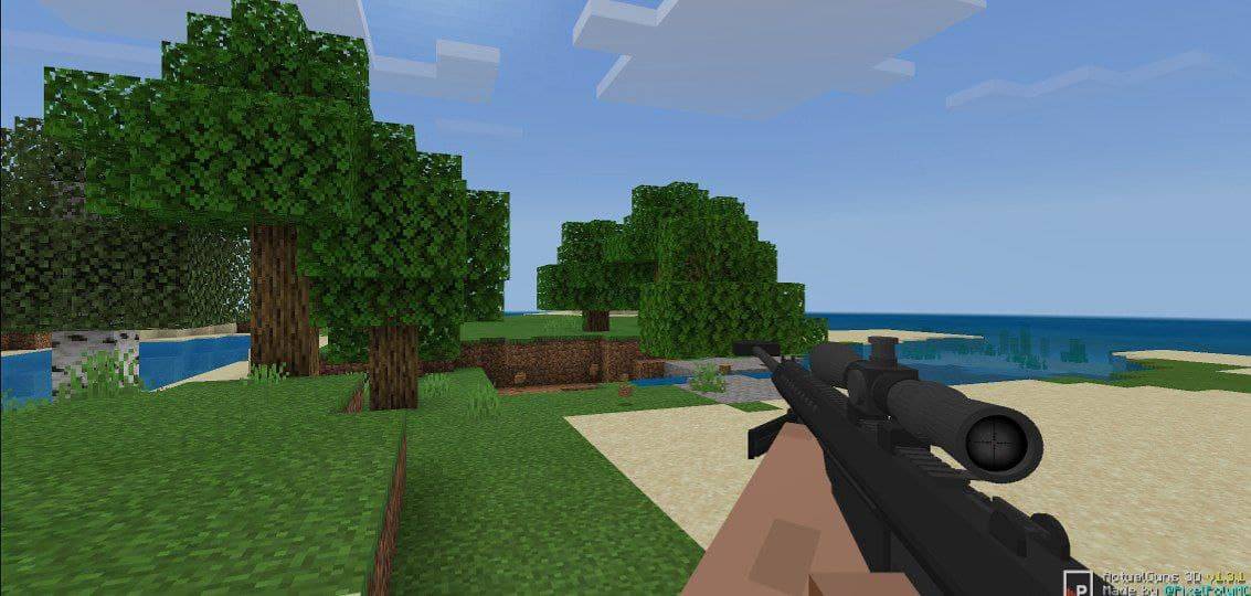 Мод на 3D Оружие для Minecraft PE на Андроид Последняя Версия