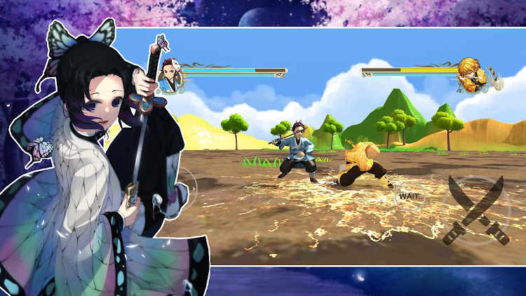 Kimetsu Fight Demon Slayer 0.1.1 Последняя Версия + МОД МЕНЮ