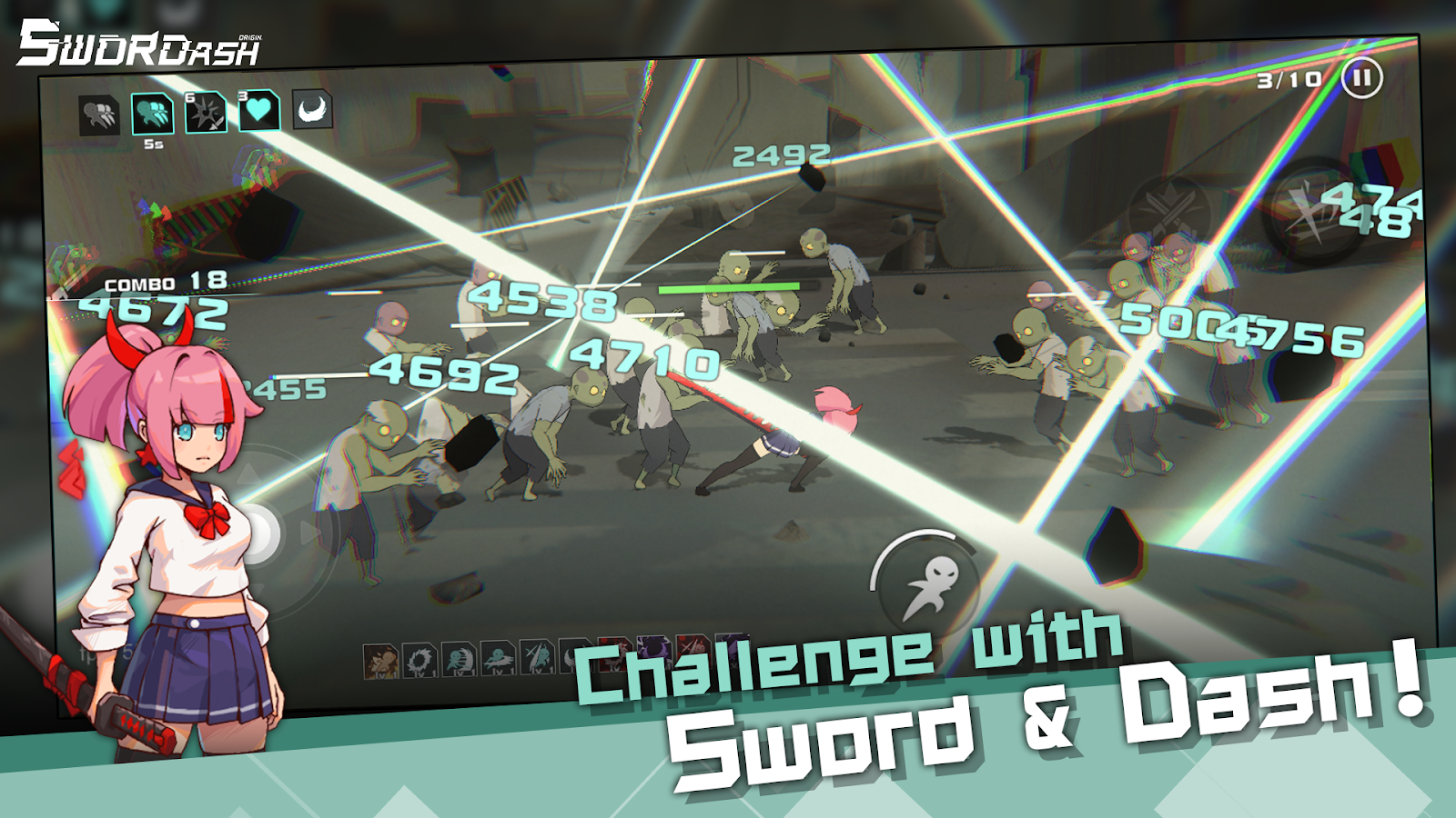 Swordash 1.8.3 Взлом Один Удар