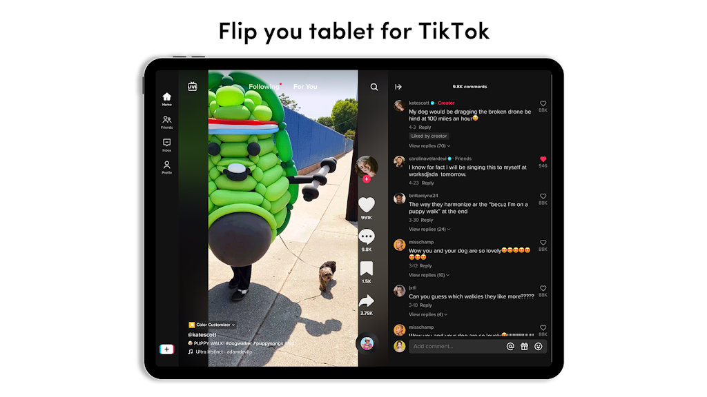 Tiktok 30.7.0 МОД BH на Айфон Последняя Версия