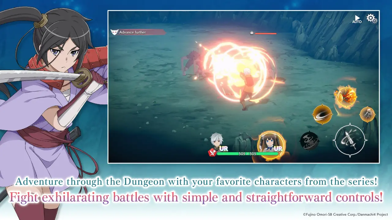 DanMachi BATTLE CHRONICLE 1.0.0 Полная Версия